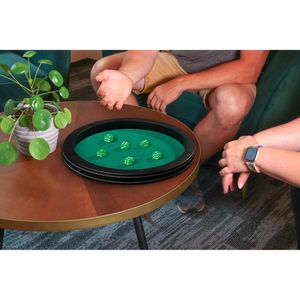 Produktbild für Würfelbrett Philos 3204, Kunstleder, Ø 40cm