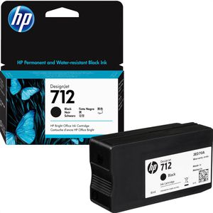 Tinte HP 712, 3ED70A schwarz