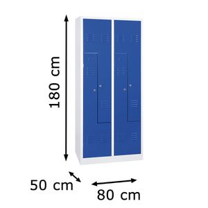 Produktbild für Spind G-Office WRZ/4.1880, Z-Spind, blau