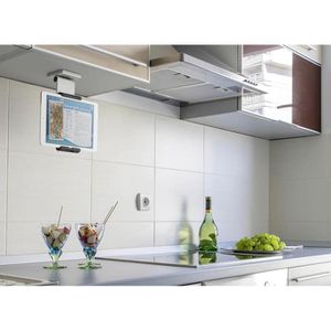 Produktbild für Tablet-Halterung Durable 893523 Holder Wall Pro, silber