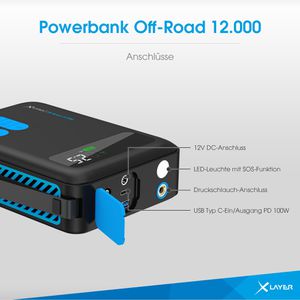 Produktbild für Starthilfe-Powerbank XLayer 220294, Offroad