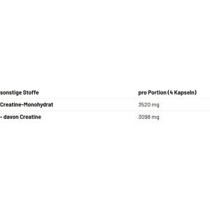 Produktbild für Kreatin Mammut Creatine Monohydrate, 240 Kapseln