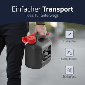 Produktbild für Benzinkanister Hünersdorff Premium 800300