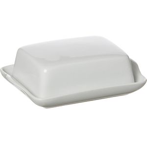 Butterdose Ritzenhoff&Breker Snap Bianco, aus Porzellan