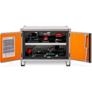 Produktbild für Akku-Ladeschrank CEMO Basic 8/5, mit 9 Steckdosen