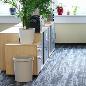 Produktbild für Papierkorb Helit H6106182, the german, grau