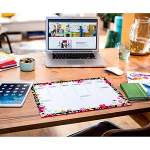 Produktbild für Schreibunterlage Sigel Flower Love, mehrfarbig