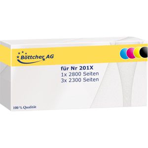Produktbild für Toner Böttcher-AG für HP 201X Multipack