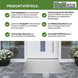 Produktbild für Auffahrrampe Trutzholm 35861, Türschwellenrampe