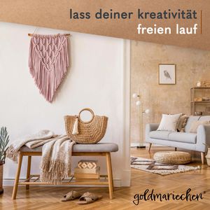 Produktbild für Makramee-Garn goldmariechen Premium