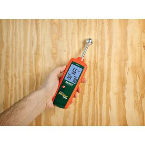 Produktbild für Feuchtemessgerät Extech MO257, LC-Display