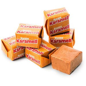 Produktbild für Karamellbonbons Riesen Karamell