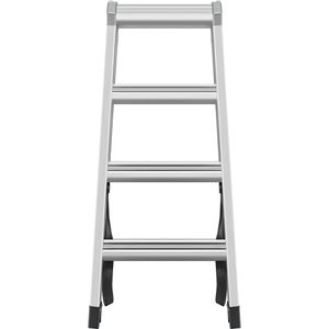 Produktbild für Stehleiter Hailo Master D100, 10000108, beidseitig begehbar