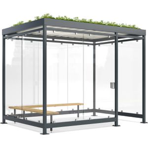 Produktbild für Personenunterstand WSM Professional Köln K3 d/b, anthrazit