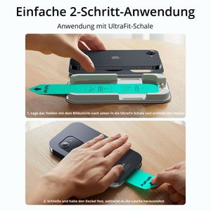 Produktbild für Displayschutzfolie ESR Tempered-Glass, 9H