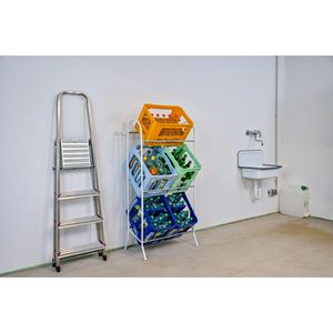 Produktbild für Getränkekistenregal Schulte-Regalwelt 151, für 6 Kisten