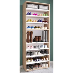 Produktbild für Schuhregal VCM Lona XXL, aus Holz