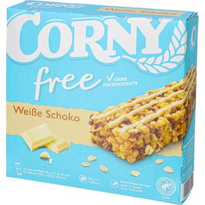 Müsliriegel Corny free Weiße Schoko