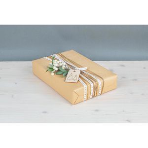Produktbild für Hängeetiketten Rayher Holzanhänger, 4,8 x 8,2 cm