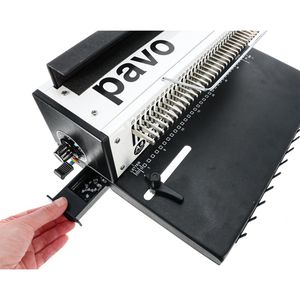 Produktbild für Bindegerät Pavo HD Wire Binder, A4, manuell