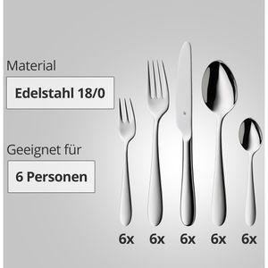 Produktbild für Besteck-Set WMF Professional Sara, Edelstahl 18/10