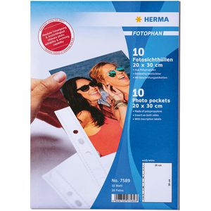 Produktbild für Fotohüllen Herma 7589 Fotophan, 20 x 30cm
