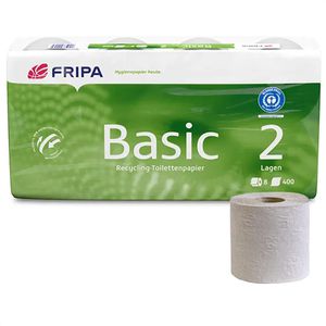 Toilettenpapier Fripa Basic naturweiß