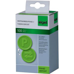 Produktbild für Wertmarken Sigel WM009, Pfand