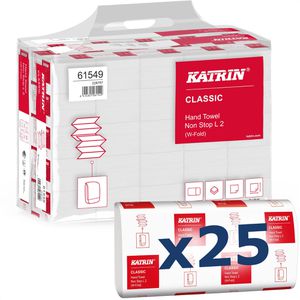 Papierhandtücher Katrin Classic Non Stop L2, 61549, 2-lagig