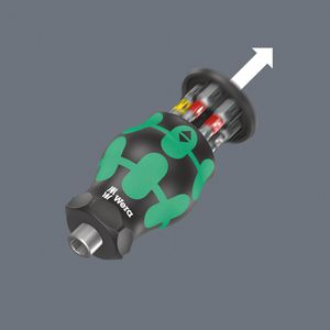 Produktbild für Schraubendreher Wera Kraftform Kompakt Stubby Magazin 2, Set