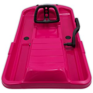 Produktbild für Schlitten KHW Lenkschlitten Snow Fox, pink, 95 cm