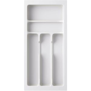 Produktbild für Besteckkasten Sossai Divio, weiß, aus Kunststoff