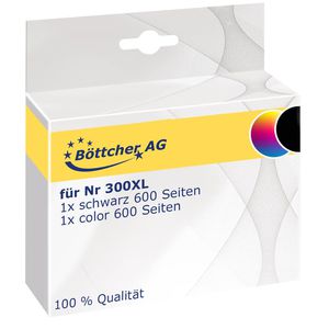 Produktbild für Tinte Böttcher-AG für HP 300XL Multipack