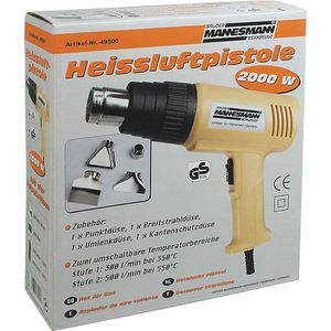 Produktbild für Heißluftpistole BrüderMannesmann 49500, 2000W