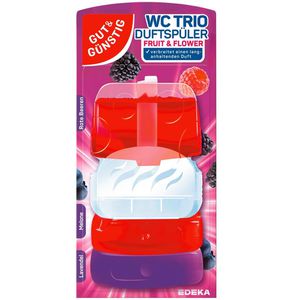 WC-Duftspüler Gut&Günstig WC Trio Fruit & Flower