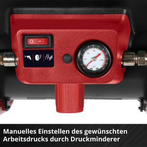 Produktbild für Kompressor Einhell TE-AC 36/150 Li OF-Solo, 73 dB(A), 2x 18V