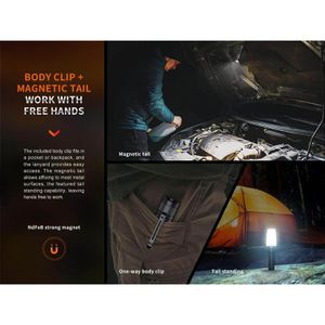 Produktbild für Taschenlampe Fenix E35R, LED, aufladbar