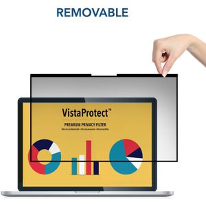 Produktbild für Blickschutzfilter VistaProtect Premium Magnetisch
