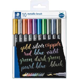 Brush-Pen Staedtler 8321 TB10 metallic brush