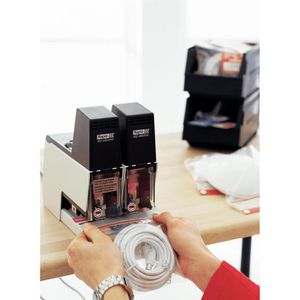 Produktbild für Elektrohefter Rapid Classic 105E, weiß