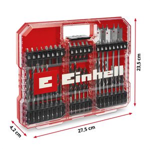 Produktbild für Bohrer-Bit-Set Einhell XL-Case, 108788