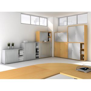 Produktbild für Rollladenschrank Hammerbacher 1733S, aus Holz