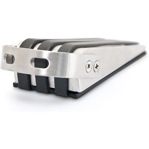 Produktbild für Türstopper Relaxdays Gummi/Edelstahl für den Boden