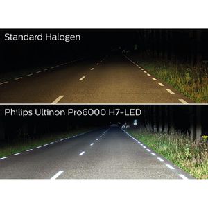 Produktbild für Auto-Lampe Philips Ultinon Pro6000, 5800 Kelvin, H7