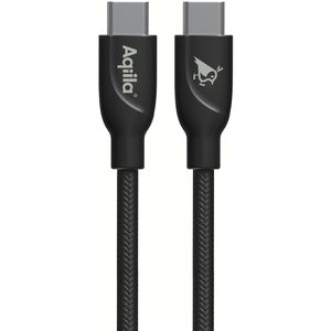 Ladekabel Aqiila Cablebird CB12, schwarz, 2m
