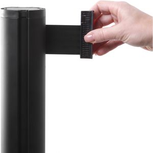 Produktbild für Personenleitsystem Showdown-Displays schwarz