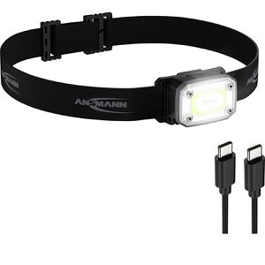 Produktbild für Stirnlampe Ansmann HD350R LED, wiederaufladbar