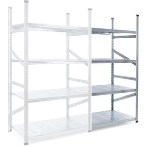 Produktbild für Anbauregal GEWE 810A4R, 4 Metallböden