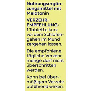 Produktbild für Melatonin Zirkulin 40 Schmelztabletten für 40 Nächte