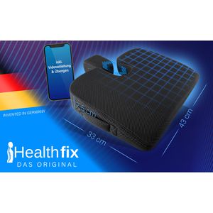 Produktbild für Keilkissen Healthfix Arthrodesenkissen medium, 100301, schwarz